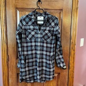 Roots flannel dress Sm
